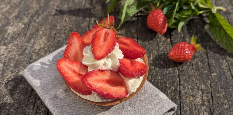 Tarte aux fraises